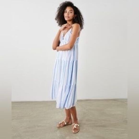 Rails Avril Dress Gibson Stripe Size XXL - Picture 2 of 9